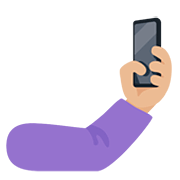 🤳🏼 Emoji Selfie: mittelhelle Hautfarbe Facebook 2.0.