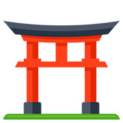 Emoji ⛩️ Santuario Shintoista su Facebook 2.0.