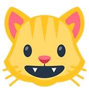 Emoji 😺 Gatto Che Sorride su Facebook 2.0.