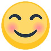 😊 Emoji Cara Feliz Con Ojos Sonrientes en Facebook 2.0.