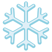 Emoji ❄️ Fiocco Di Neve su Facebook 2.0.