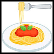 Émoji 🍝 Spaghetti sur Facebook 2.0.