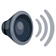 🔊 Emoji Lautsprecher mit hoher Lautstärke Facebook 2.0.