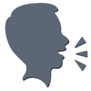 🗣️ Emoji sprechender Kopf Facebook 2.0.