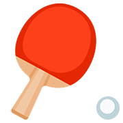 Emoji 🏓 Ping Pong su Facebook 2.0.