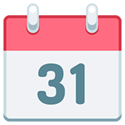 Emoji 📆 Calendario A Strappo su Facebook 2.0.