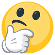 Emoji 🤔 Faccina Concentrata su Facebook 2.0.
