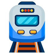 Émoji 🚆 Train sur Facebook 2.0.