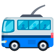 🚎 Emoji ônibus Movido A Eletricidade na Facebook 2.0.