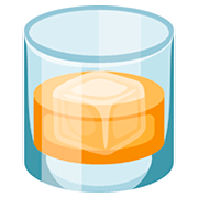 Emoji 🥃 Bicchiere Tumbler su Facebook 2.0.