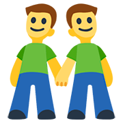 👬 Emoji händchenhaltende Männer Facebook 2.0.
