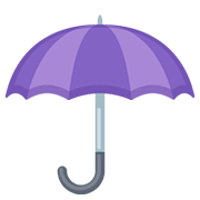 Émoji ☂️ Parapluie Ouvert sur Facebook 2.0.