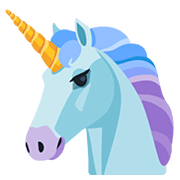 Emoji 🦄 Unicorno su Facebook 2.0.