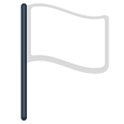 Emoji 🏳️ Bandiera Bianca su Facebook 2.0.
