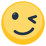 😉 Emoji zwinkerndes Gesicht Facebook 2.0.