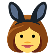 👯‍♀️ Emoji Mujeres Con Orejas De Conejo en Facebook 2.0.