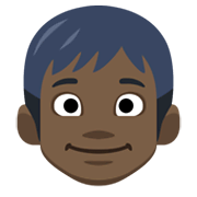 🧑🏿 Emoji Persona Adulta: Tono De Piel Oscuro en Facebook 2.1.
