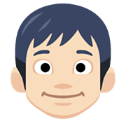 Emoji 🧑🏻 Persona: Carnagione Chiara su Facebook 2.1.