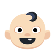 👶🏻 Emoji Baby: helle Hautfarbe Facebook 2.1.