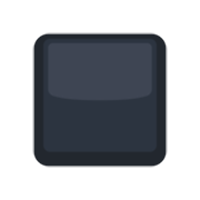 Emoji ◼️ Quadrato Nero Medio su Facebook 2.1.