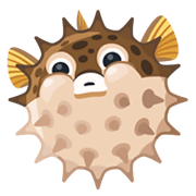 Emoji 🐡 Pesce Palla su Facebook 2.1.