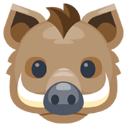 🐗 Emoji Wildschwein Facebook 2.1.