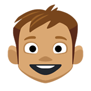 👦🏽 Emoji Niño: Tono De Piel Medio en Facebook 2.1.