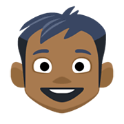👦🏾 Emoji Niño: Tono De Piel Oscuro Medio en Facebook 2.1.