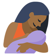 🤱🏾 Emoji Lactancia Materna: Tono De Piel Oscuro Medio en Facebook 2.1.