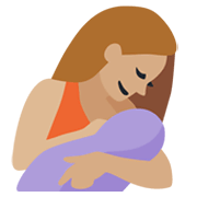 🤱🏼 Emoji Lactancia Materna: Tono De Piel Claro Medio en Facebook 2.1.
