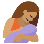 🤱🏽 Emoji Lactancia Materna: Tono De Piel Medio en Facebook 2.1.
