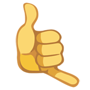 🤙 Emoji ruf-mich-an-Handzeichen Facebook 2.1.