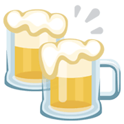 🍻 Emoji Jarras De Cerveza Brindando en Facebook 2.1.