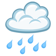 🌧️ Emoji Nube Con Lluvia en Facebook 2.1.