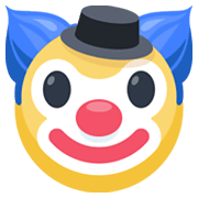 Emoji 🤡 Faccina Pagliaccio su Facebook 2.1.