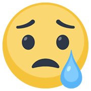 Emoji 😢 Faccina Che Piange su Facebook 2.1.