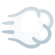 Emoji 💨 Nuvola Di Polvere su Facebook 2.1.