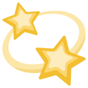 Emoji 💫 Stella Con Scia su Facebook 2.1.