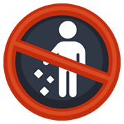 🚯 Emoji Prohibido Tirar Basura en Facebook 2.1.