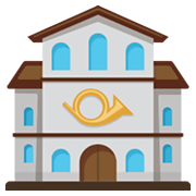 🏤 Emoji Postgebäude Facebook 2.1.
