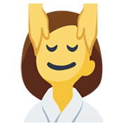 Emoji 💆 Persona Che Riceve Un Massaggio su Facebook 2.1.