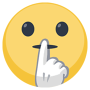 Emoji 🤫 Faccina Che Zittisce su Facebook 2.1.