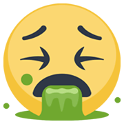 Emoji 🤮 Faccina Che Vomita su Facebook 2.1.