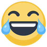 Emoji 😂 Faccina Con Lacrime Di Gioia su Facebook 2.1.