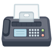 Emoji 📠 Fax su Facebook 2.1.