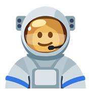 👩🏻‍🚀 Emoji Astronautin: helle Hautfarbe Facebook 2.1.