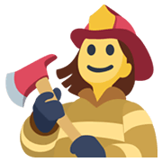 Emoji 👩‍🚒 Pompiere Donna su Facebook 2.1.
