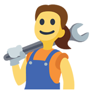 Emoji 👩‍🔧 Meccanico Donna su Facebook 2.1.