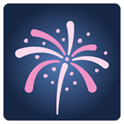 Emoji 🎆 Fuochi D’artificio su Facebook 2.1.