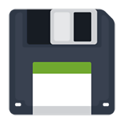 Emoji 💾 Floppy Disc su Facebook 2.1.